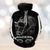 Tennessee Titans Zipper Striped Banner Dark Type Hoodies Print Full