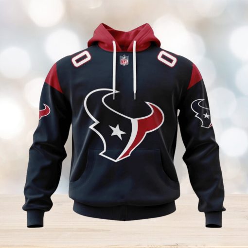 NFL Houston Texans 2024 Personalized Name And Number Hoodie