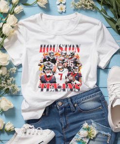 NFL Houston Texans Football Player Vintage Bootleg Shirt