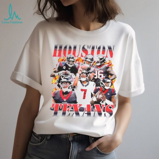 NFL Houston Texans Football Player Vintage Bootleg Shirt