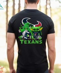NFL Houston Texans St Patrick’s Day T Shirt Special Gomes Baby Yoda St Patricks Day Shirt