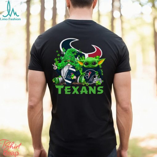 NFL Houston Texans St Patrick’s Day T Shirt Special Gomes Baby Yoda St Patricks Day Shirt
