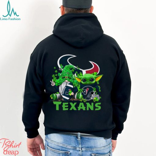 NFL Houston Texans St Patrick’s Day T Shirt Special Gomes Baby Yoda St Patricks Day Shirt