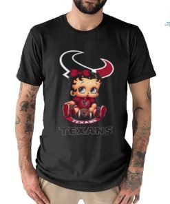 NFL Houston Texans T Shirt Betty Boop Football Tshirt