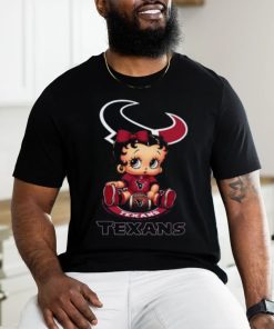 NFL Houston Texans T Shirt Betty Boop Football Tshirt
