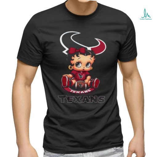 NFL Houston Texans T Shirt Betty Boop Football Tshirt