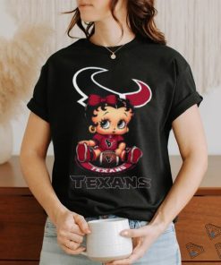 NFL Houston Texans T Shirt Betty Boop Football Tshirt