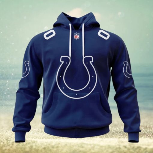 NFL Indianapolis Colts 2024 Personalized Name And Number Hoodie