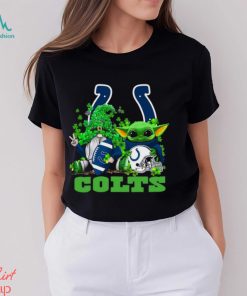 NFL Indianapolis Colts St Patrick’s Day T Shirt Special Gomes Baby Yoda St Patricks Day Shirt