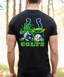 NFL Indianapolis Colts St Patrick’s Day T Shirt Special Gomes Baby Yoda St Patricks Day Shirt
