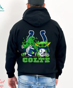 NFL Indianapolis Colts St Patrick’s Day T Shirt Special Gomes Baby Yoda St Patricks Day Shirt