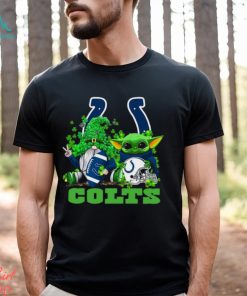 NFL Indianapolis Colts St Patrick’s Day T Shirt Special Gomes Baby Yoda St Patricks Day Shirt