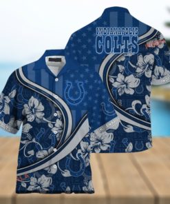 NFL Indianapolis Colts Us Flag Hawaiian Shirt