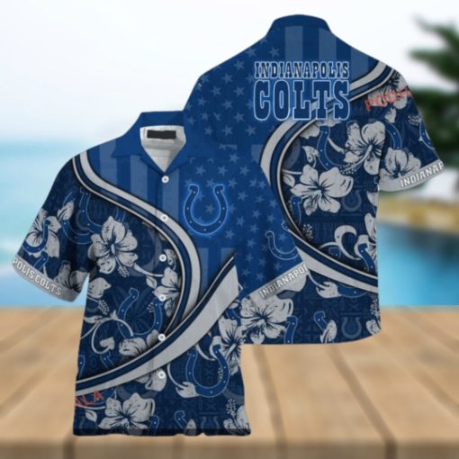 NFL Indianapolis Colts Us Flag Hawaiian Shirt