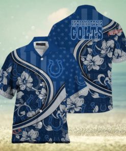 NFL Indianapolis Colts Us Flag Hawaiian Shirt