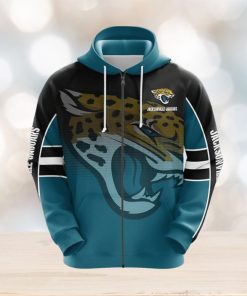 NFL Jacksonville Jaguars Blue Unisex 3D Hoodie Zip Hoodie For Men And Women Sport Gift