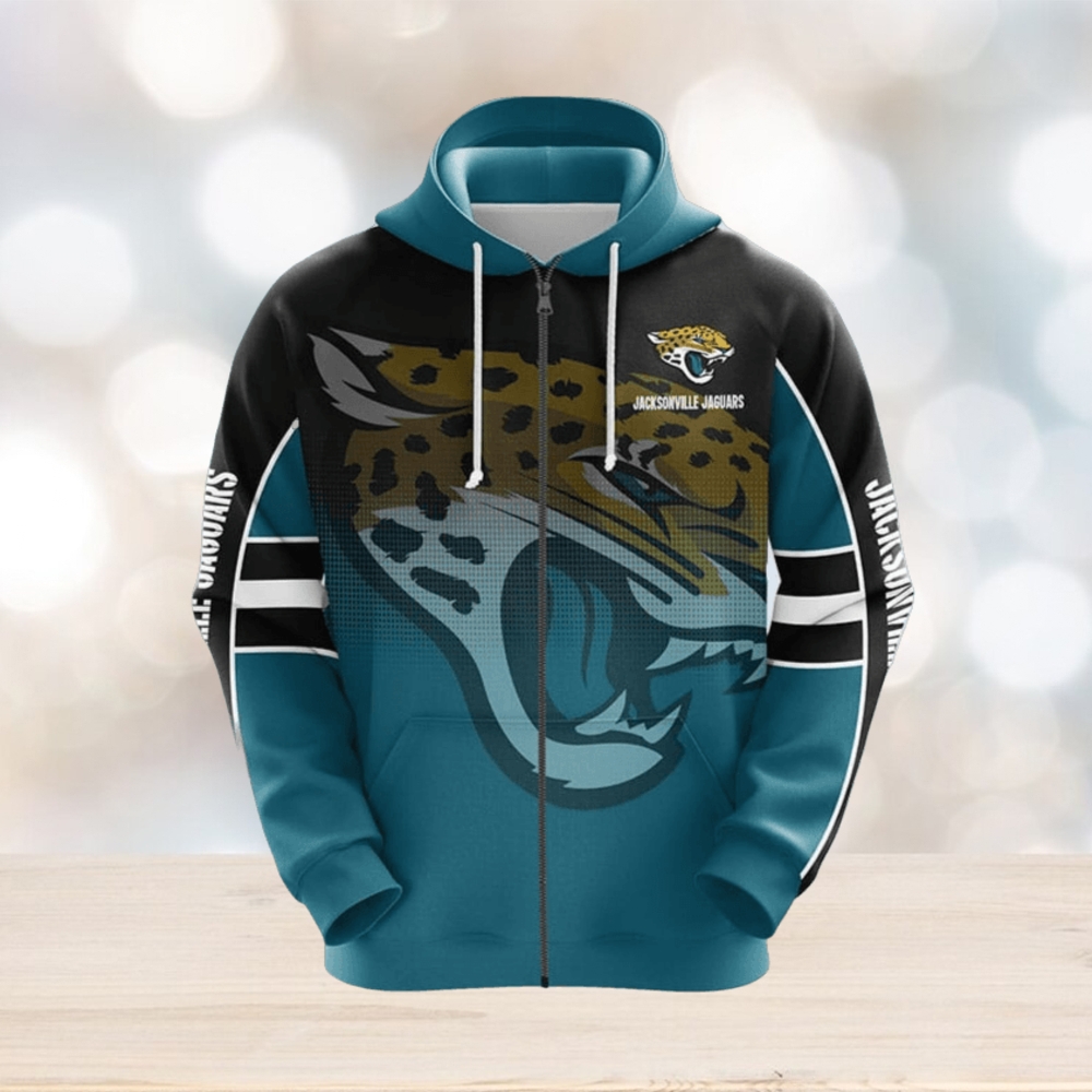 NFL Jacksonville Jaguars Blue Unisex 3D Hoodie Zip Hoodie For Men And Women Sport Gift NFL Jacksonville Jaguars Blue Unisex 3D Hoodie Zip Hoodie For Men And Women Sport Gift