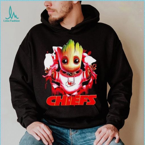 NFL Kansas City Chiefs Baby Groot shirt