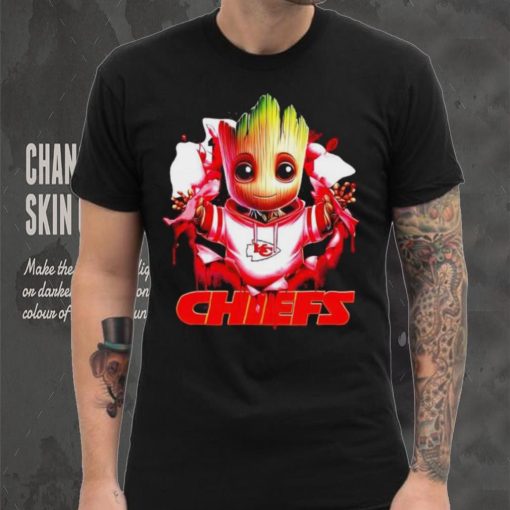 NFL Kansas City Chiefs Baby Groot shirt