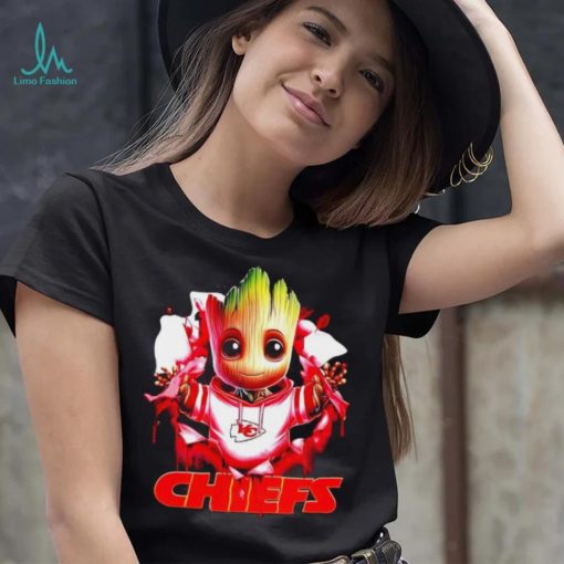 NFL Kansas City Chiefs Baby Groot shirt