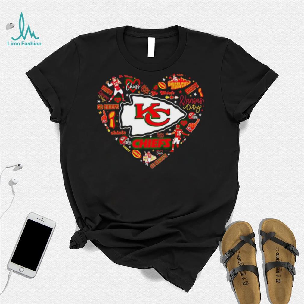 NFL Kansas City Chiefs Heart I love Kansas City Chiefs Football shirt NFL Kansas City Chiefs Heart I love Kansas City Chiefs Football shirt