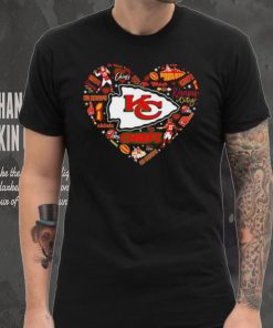 NFL Kansas City Chiefs Heart I love Kansas City Chiefs Football shirt