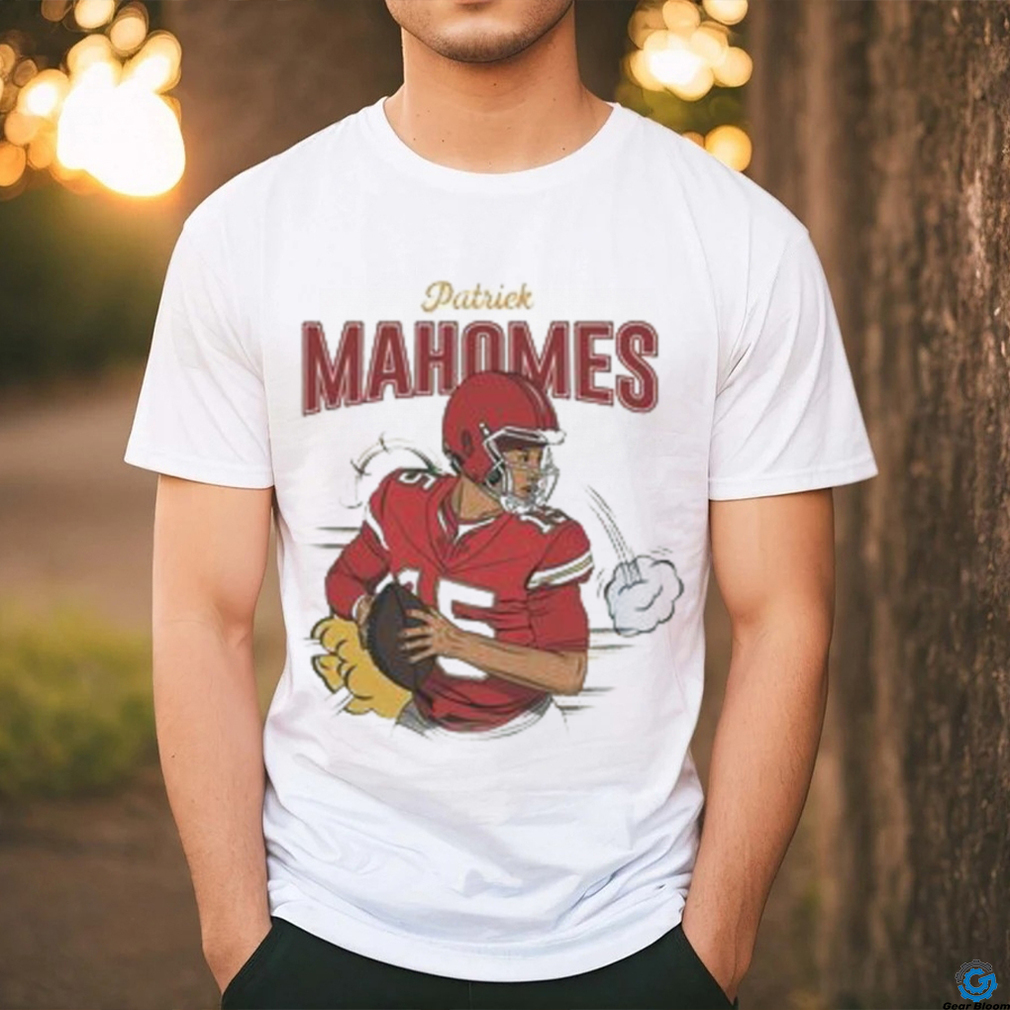 NFL Kansas City Chiefs Patrick Mahomes football player pose comic style art shirt NFL Kansas City Chiefs Patrick Mahomes football player pose comic style art shirt
