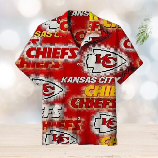 NFL Kansas City Chiefs Short Sleeve Hawaiian Shirt