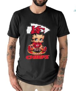 NFL Kansas City Chiefs T Shirt Betty Boop Football Tshirt