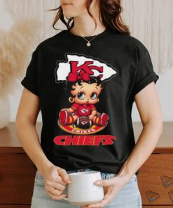 NFL Kansas City Chiefs T Shirt Betty Boop Football Tshirt