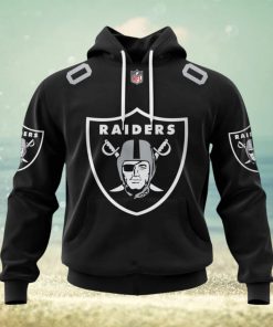 NFL Las Vegas Raiders 2024 Personalized Name And Number Hoodie