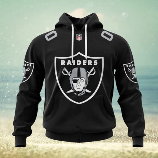 NFL Las Vegas Raiders 2024 Personalized Name And Number Hoodie