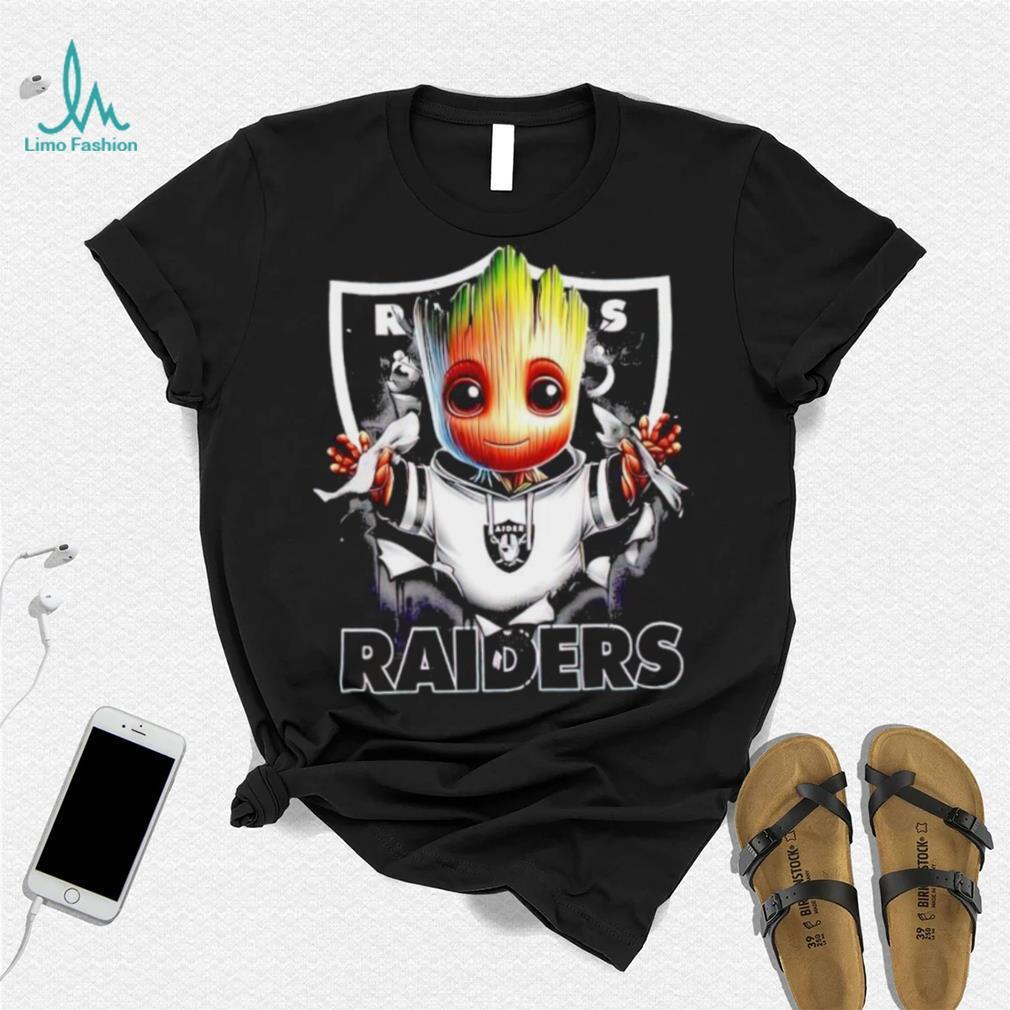 NFL Las Vegas Raiders Baby Groot shirt NFL Las Vegas Raiders Baby Groot shirt