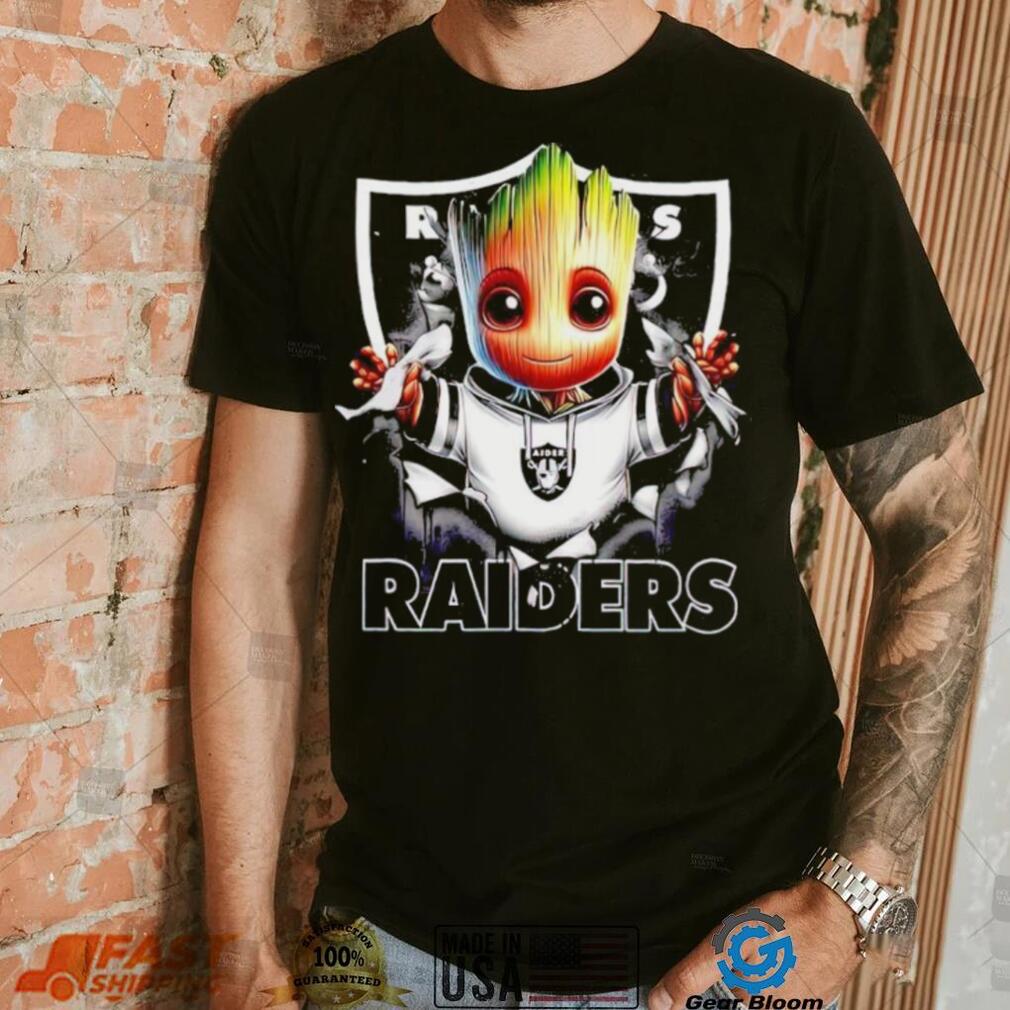 NFL Las Vegas Raiders Baby Groot shirt NFL Las Vegas Raiders Baby Groot shirt