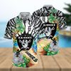 Philadelphia Eagles Short Sleeve Button Up Tropical Hawaiian Shirt