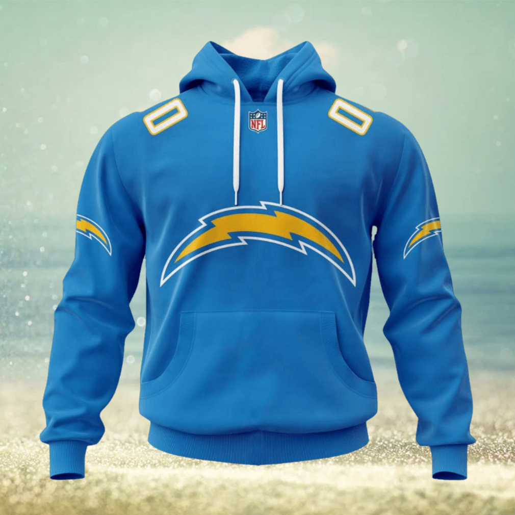 NFL Los Angeles Chargers 2024 Personalized Name And Number Hoodie NFL Los Angeles Chargers 2024 Personalized Name And Number Hoodie