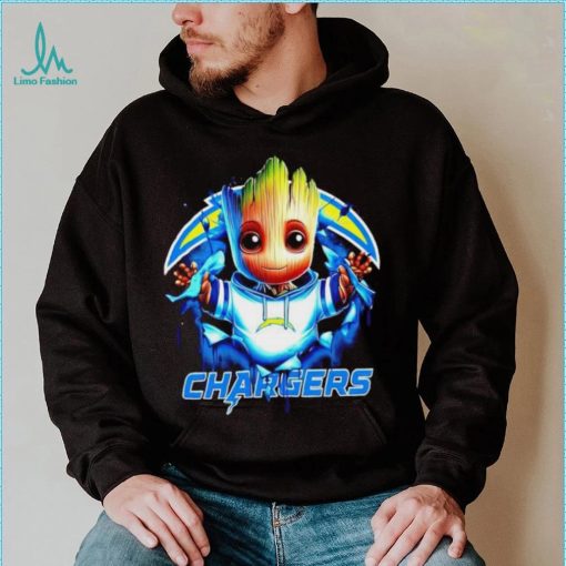 NFL Los Angeles Chargers Baby Groot shirt