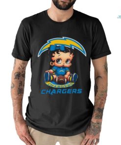 NFL Los Angeles Chargers T Shirt Betty Boop Football Tshirt