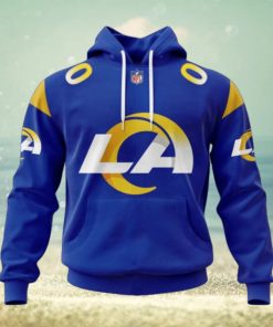 NFL Los Angeles Rams 2024 Personalized Name And Number Hoodie