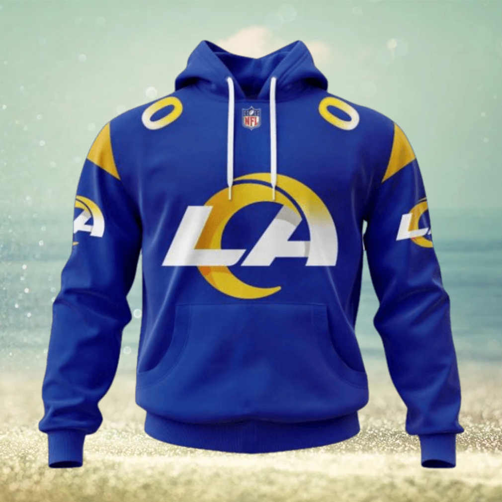 NFL Los Angeles Rams 2024 Personalized Name And Number Hoodie NFL Los Angeles Rams 2024 Personalized Name And Number Hoodie