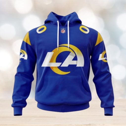 NFL Los Angeles Rams 2024 Personalized Name And Number Hoodie