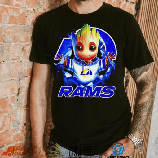 NFL Los Angeles Rams Baby Groot shirt