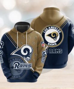 NFL Los Angeles Rams Big Seal Motifs Hoodies Print Full