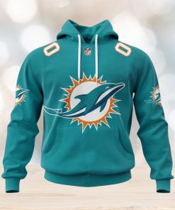 NFL Miami Dolphins 2024 Personalized Name And Number Hoodie