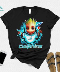 NFL Miami Dolphins Baby Groot shirt