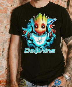 NFL Miami Dolphins Baby Groot shirt