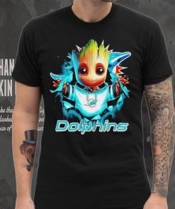 NFL Miami Dolphins Baby Groot shirt