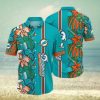 NFL Baltimore Ravens Hawaiian Shirt Flower Chic Summer Gift For Fans