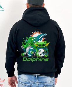 NFL Miami Dolphins St Patrick’s Day T Shirt Special Gomes Baby Yoda St Patricks Day Shirt