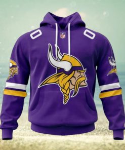 NFL Minnesota Vikings 2024 Personalized Name And Number Hoodie